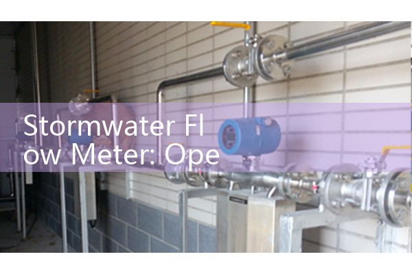 Stormwater Flow Meter: Open Channel Rain Drainage Logging Systems